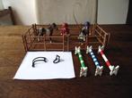 Playmobil 2 x Ruiters Kind Hekken Paard Springbalken, Kinderen en Baby's, Speelgoed | Playmobil, Ophalen, Gebruikt