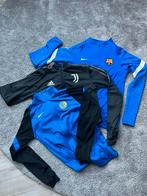 3 originele trainingspakken maat S, Kleding | Heren, Sportkleding, Blauw, Nike, Ophalen of Verzenden, Voetbal