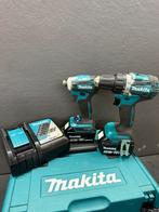 Makita DLX set, Doe-het-zelf en Verbouw, Gereedschap | Boormachines, Ophalen, Zo goed als nieuw, Boor- en Schroefmachine