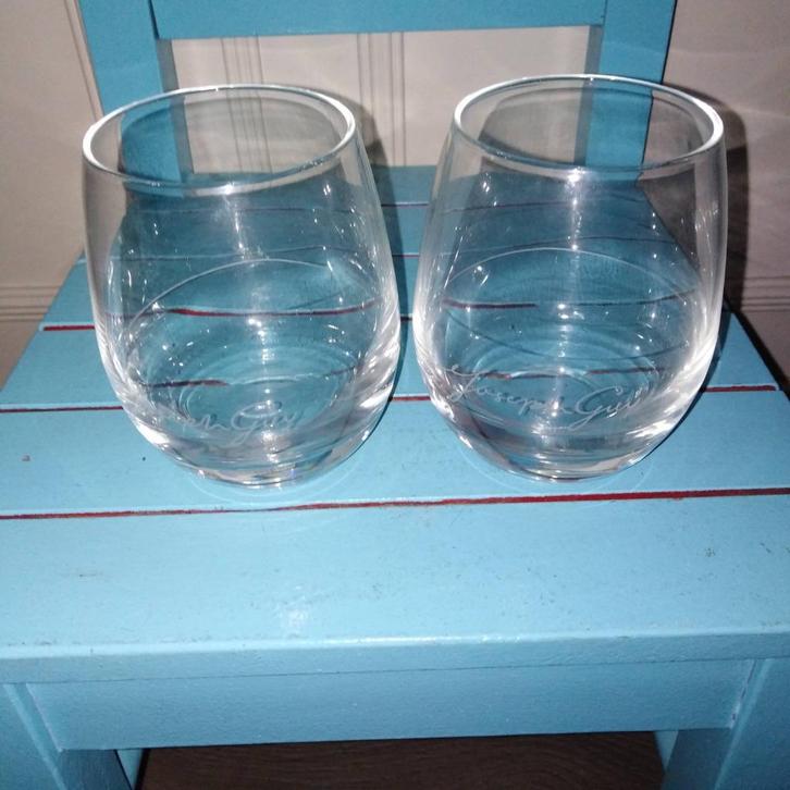 Joseph Guy luxe Cognac glazen 2 stuks, Huis en Inrichting, Keuken | Servies, Zo goed als nieuw, Glas of Glazen, Overige stijlen