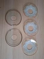 Vintage Oude Bobeches - Kant & Gouden Rand, Ophalen of Verzenden, Gebruikt, Overig