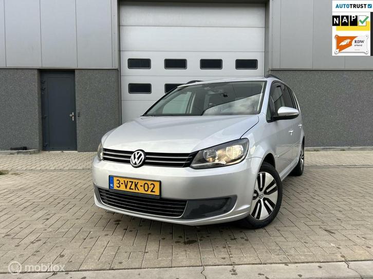 Volkswagen Touran 1.6 TDI Comfort/APK/DSG/GRIJS KENTEKEN/, Auto's, Bestelauto's, Bedrijf, Te koop, ABS, Airbags, Airconditioning