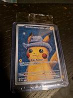 Pikachu with gray felt hat 085 promo, Ophalen of Verzenden, Losse kaart, Zo goed als nieuw