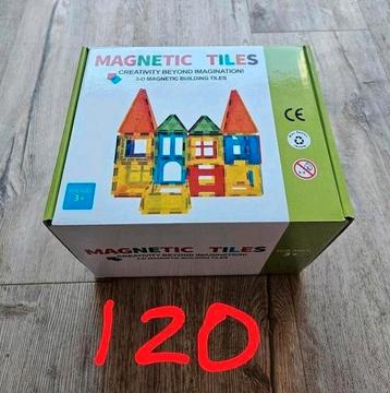 Magnetic Tiles | Nieuw | 120 delig beschikbaar voor biedingen
