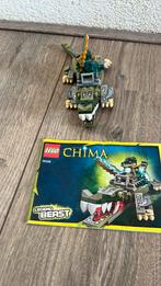 Krokodil legendebeest 70126 | Legends of Chima, Ophalen of Verzenden, Zo goed als nieuw, Complete set, Lego