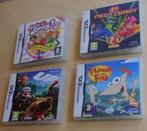 Nintendo DS  4x Games inclusief boekjes + Case ., Spelcomputers en Games, Games | Nintendo DS, Gebruikt, Overige genres, 1 speler
