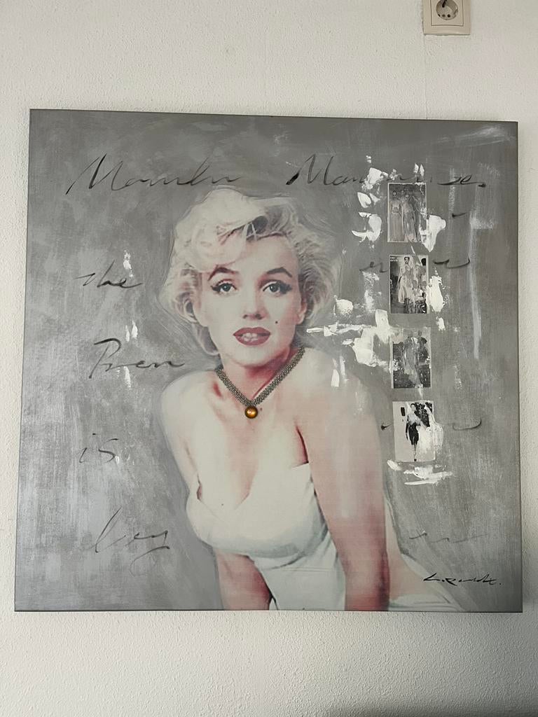 Schilderijen, Huis en Inrichting, Woonaccessoires | Schilderijen, Tekeningen en Foto's, Ophalen, Gebruikt, Overige typen, Minder dan 50 cm