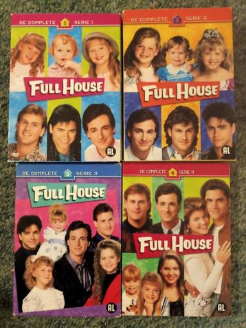 Full House tv Comedy Serie Bob Saget seizoen 1 t/m 4 beschikbaar voor biedingen