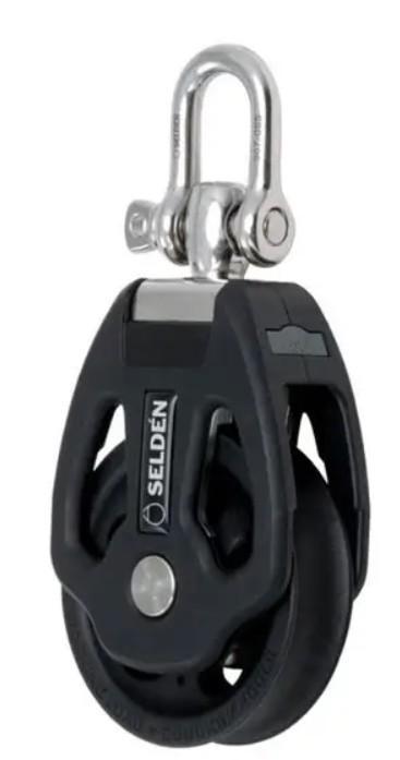 NIEUW 16 x Selden Blok PBB80 1-schijfs wartel, Watersport en Boten, Accessoires en Onderhoud, Nieuw, Lijn of Blok, Ophalen of Verzenden