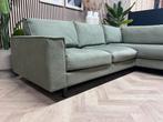ZGAN Goossens Jonas Hoekbank - Olijfgroen - 263 x 215, 250 tot 300 cm, -, -, Hoekbank