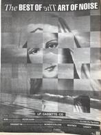 Paginagrote A3 advertentie ART OF NOISE release, Cd's en Dvd's, Vinyl | Pop, Ophalen of Verzenden