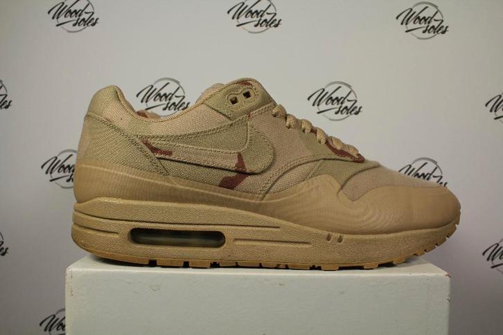 Nike Air Max 1 SP Desert Camo - 43, Kleding | Heren, Schoenen, Zo goed als nieuw, Overige kleuren, Verzenden