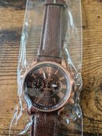 Nieuw bruin quartz horloge, Onbekend, Nieuw, Ophalen of Verzenden, Onbekend