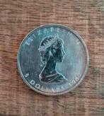 Maple Leaf 1989 - 1 oz, Postzegels en Munten, Munten | Amerika, Ophalen of Verzenden, Noord-Amerika, Zilver