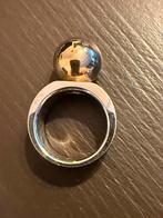 Melano ring stainless steel met 5 verschillende stenen, 18 tot 19, Ophalen of Verzenden, Zo goed als nieuw, Dame