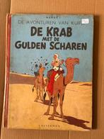 Kuifje HC Krab met de gulden scharen 4e druk 1952, Boeken, Eén stripboek, Ophalen of Verzenden, Gelezen