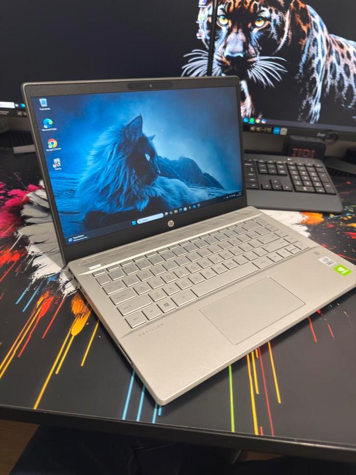 HP Pavilion 14 / i7-1065G7 / 8GB / 512GB M.2 SSD / MX250 4GB, Computers en Software, Windows Laptops, Zo goed als nieuw, 14 inch