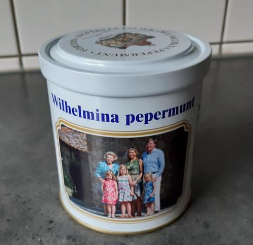 Wilhelmina pepermuntblik 2010, 2012 2x, 2020, 2021 en Dokkum, Verzamelen, Blikken, Gebruikt, Overige, Overige merken, Ophalen of Verzenden