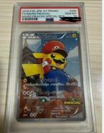 Mario Pikachu Promo 2016 PSA 10, Ophalen of Verzenden, Zo goed als nieuw, Losse kaart, Foil