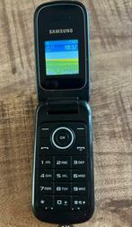 Samsung E1150 inklapmodel prepaid telefoon zwart gsm, Ophalen of Verzenden, Zo goed als nieuw, Zwart, Zonder abonnement