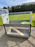 Zeer mooie dubbele konijnenkooi, Dieren en Toebehoren, Kooi, Zo goed als nieuw, Konijn, Ophalen