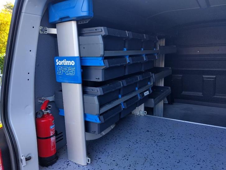 Complete Sortimo SR5 bedrijfswageninrichting, Auto diversen, Autogereedschap, Gebruikt, Ophalen