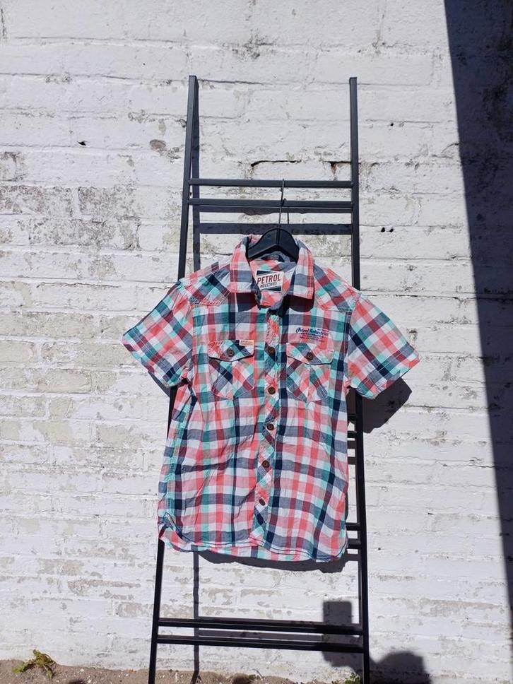 Blouse van Petrol Industries, maat 152, Kinderen en Baby's, Kinderkleding | Maat 152, Gebruikt, Jongen, Overhemd of Blouse, Ophalen of Verzenden