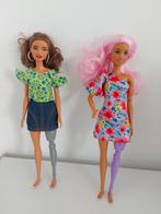 2 Barbie's met prothesebeen, Ophalen of Verzenden, Gebruikt, Barbie