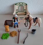 Playmobil Haflinger met paardenbox 5109, Kinderen en Baby's, Speelgoed | Playmobil, Complete set, Ophalen of Verzenden, Zo goed als nieuw