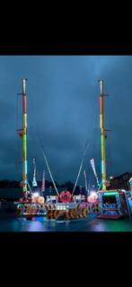 Te koop Bungee fly zone technical park 55  meter geheel comp, Eén persoon