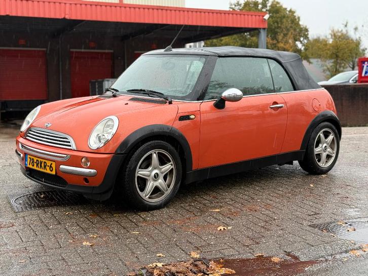 Mini 1.6 16V Cooper Cabrio 2005 | 1 Jaar APK, Auto's, Mini, Bedrijf, Te koop, Cabrio, Benzine, E, Cabriolet, Handgeschakeld, Geïmporteerd
