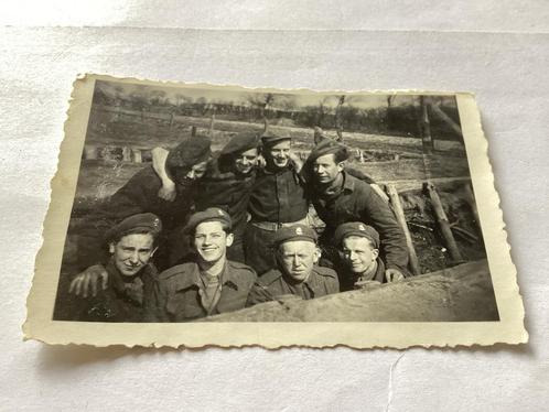 Vintage Foto Militairen WOII Periode, Verzamelen, Foto's en Prenten, Gebruikt, Foto, Overige onderwerpen, 1940 tot 1960, Ophalen of Verzenden
