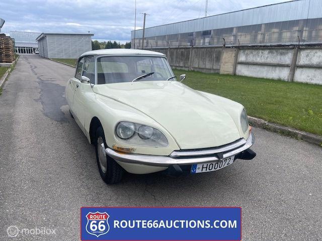 Citroën DS 20 Berline | 1973 | Route 66 Auctions, Auto's, Oldtimers, Bedrijf, Te koop, Citroën, Benzine, Overige carrosserieën
