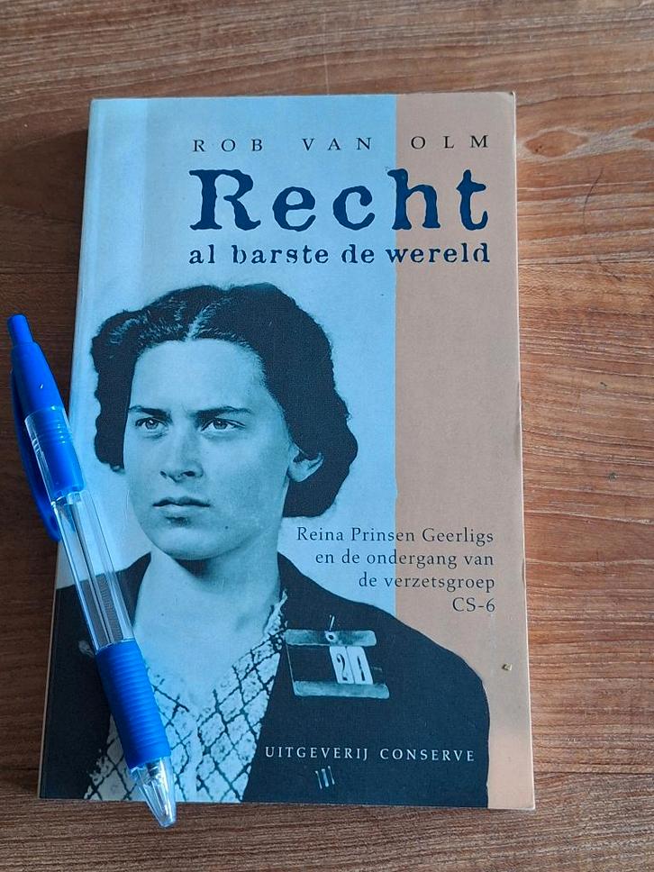 Reina Prinsen Geerligs de ondergang van de verzetsgroep CS6, Boeken, Oorlog en Militair, Gelezen, Overige onderwerpen, Tweede Wereldoorlog