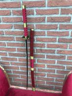 fraai rood samoerai zwaard/ katana, 104 cm, Verzamelen, Militaria | Algemeen, Ophalen of Verzenden, Azië, Zwaard of Sabel