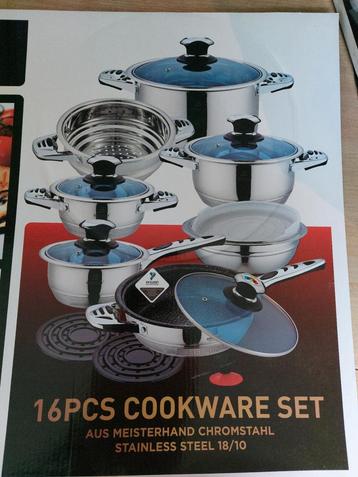 Eisenbach Pannenset 16-delig - Nieuw! beschikbaar voor biedingen