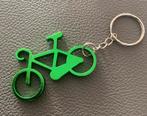 Sleutelhanger Groene fiets. Totale lengte 10 cm., Ophalen of Verzenden, Zo goed als nieuw, Overige typen