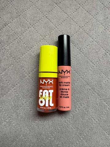 Nyx Lip Oil en Lip Cream beschikbaar voor biedingen