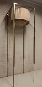 Zeer grote staande lamp messing frame hoogte 2,6 meter, Huis en Inrichting, Ophalen, Zo goed als nieuw