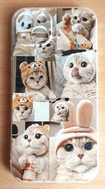 	 Stevig hoesje voor de Apple IPhone 14 met poesjes - Nieuw beschikbaar voor biedingen