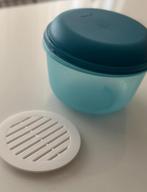 tupperware ruimtebol slakom nieuw blauw of turqoise, Huis en Inrichting, Keuken | Tupperware, Ophalen of Verzenden, Nieuw, Blauw