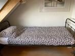 Vintage spijlenbed 80/190, Ophalen, Gebruikt, Eenpersoons, 190 cm of minder