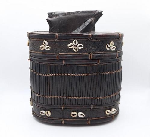 Opbergdoosje met vissen en schelpen, Antiek en Kunst, Curiosa en Brocante, Verzenden