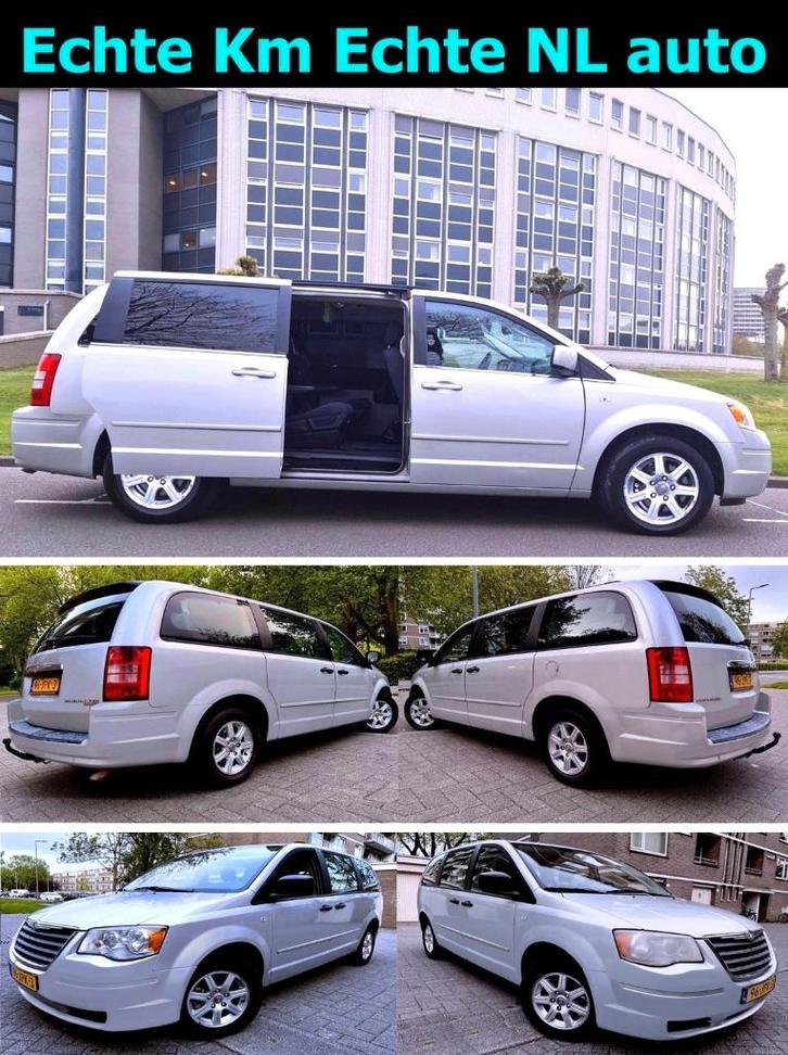Grand Voyager 3.8i Aut M'2010 Echte NL auto 7 pers. Inr Mog, Auto's, Chrysler, Bedrijf, Grand Voyager, ABS, Airbags, Airconditioning
