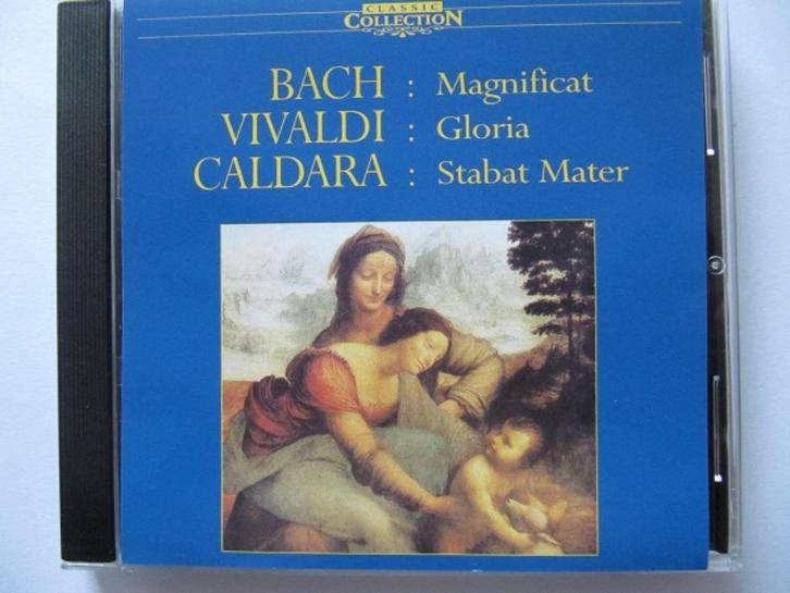 Vivaldi Gloria + Bach - Magnificat + Caldara - Stabat Mater, Cd's en Dvd's, Cd's | Klassiek, Zo goed als nieuw, Vocaal, Barok