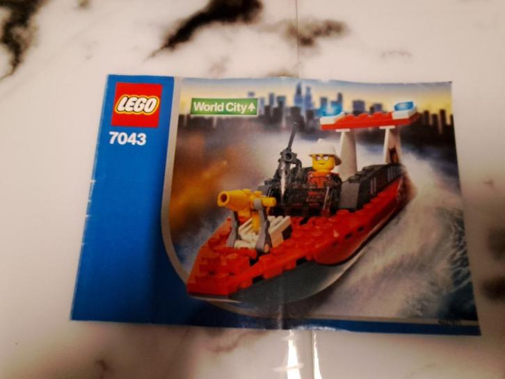 Lego City 7043, Kinderen en Baby's, Speelgoed | Duplo en Lego, Gebruikt, Lego, Complete set, Ophalen of Verzenden