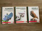 3 boekjes natuur: vogels, vlinders en bomen, Nieuw, Natuur algemeen, Ophalen of Verzenden