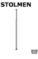 Ikea stolmen palen grijs
of wit., Ophalen