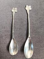 2 zilveren theelepels ., Antiek en Kunst, Antiek | Bestek, Ophalen of Verzenden