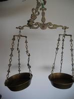 4 x oude balansweegschaal koper, Antiek en Kunst, Ophalen of Verzenden, Koper